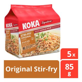 KOKA NOMSG NOODLE MULTIPACK5 STIRFRY 425G