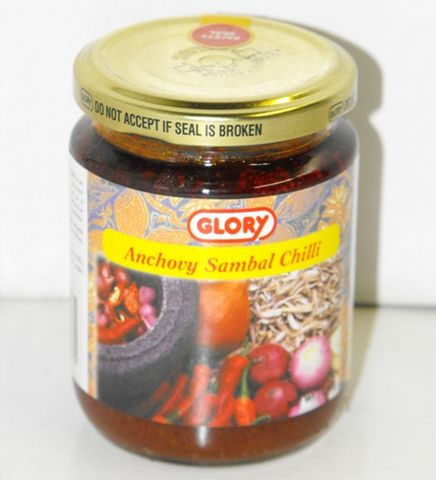 GLORY ANCHOVY SAMBAL CHILLI 250G