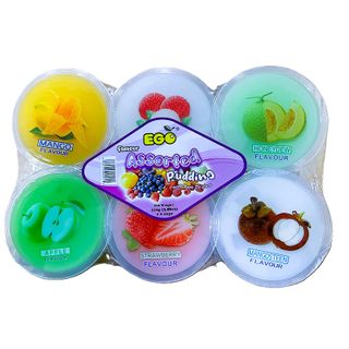EGO PUDDING W/NATA - ASSORTED 660G (12/CTN)