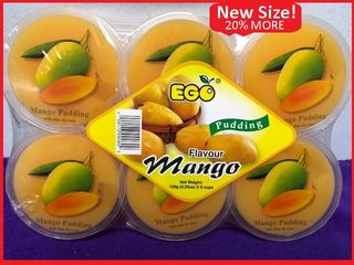 EGO PUDDING W/NATA - MANGO 600G