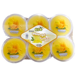 EGO PUDDING W/NATA - MANGO 660G (12/CTN)
