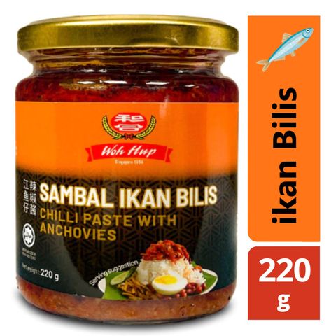 WH SAMBAL IKAN BILIS 220G (12/CTN)