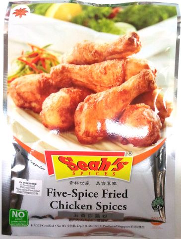 SEAH'S 5 SPICE FRIED CHICKEN SPICE 42G