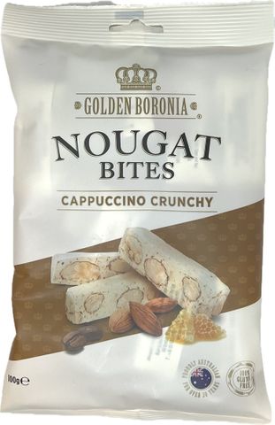 GOLDEN BORONIA NOUGAT CAPPUCCINO CRUNCHY 100G