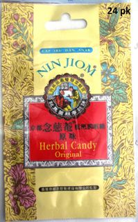 NIN JIOM HERBAL COUGH CANDY ORGINAL 20G