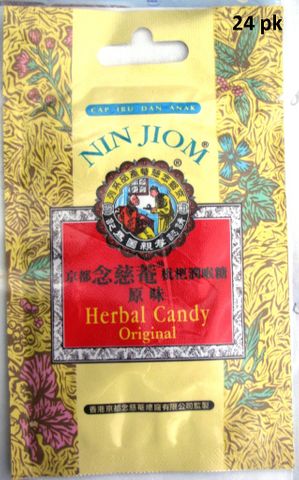 NIN JIOM HERBAL COUGH CANDY ORGINAL 20G