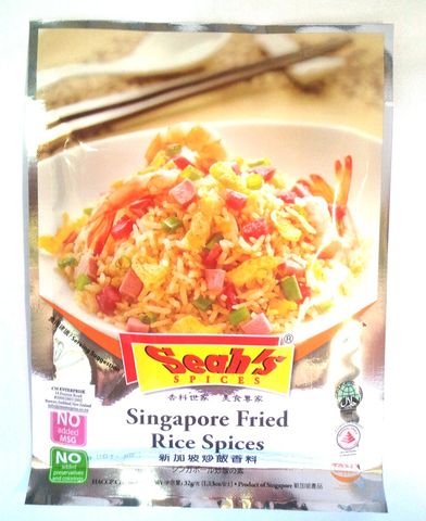 SEAH'S SINGAPORE FRIED RICE SPICE 32G