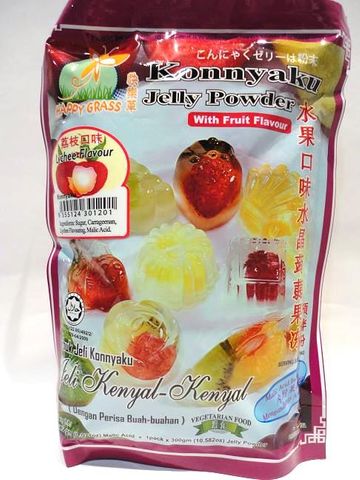 KONNYAKU LYCHEE JELLY POWDER 300G