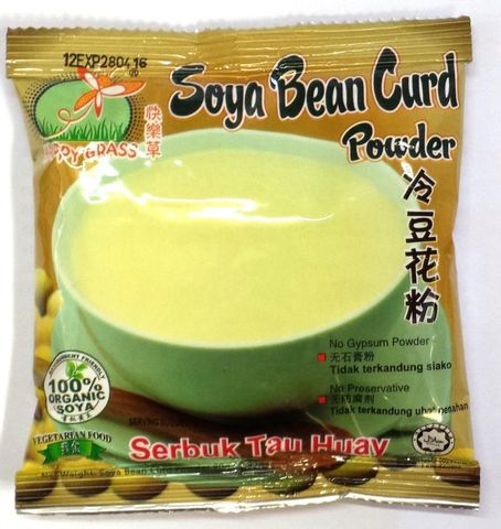 HAPPY GRASS BEAN CURD SOYA ORIG 80G