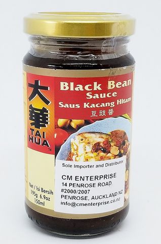 TAI HUA BLACK BEAN SAUCE 195G