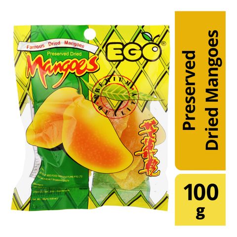 EGO FAMOUS DRIED MANGO 100G