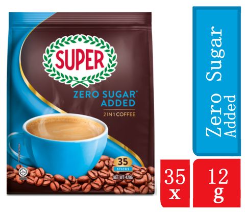 SUPER 2IN1 COFFEE (ZERO SUGAR) 420G