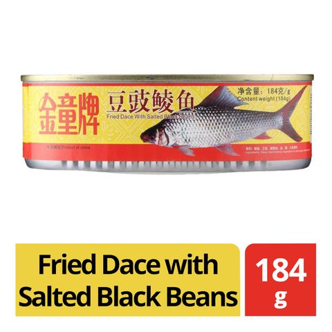 GOLDEN BOY FRIED DACE WITH SALTED BLACK BEAN 184G