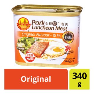 GOLDEN BRIDGE PORK LUNCHEON MEAT ORIG 340G