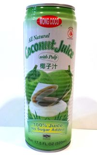 WCC YOUNG COCONUT JUICE W/ PULP 520ML