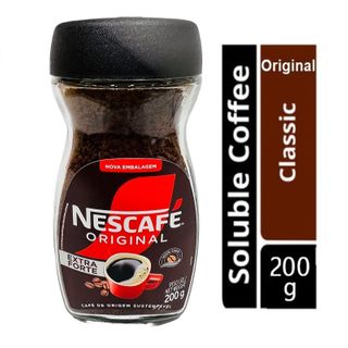 NESCAFE ORIGINAL POWDER JAR 200G (12/CTN)
