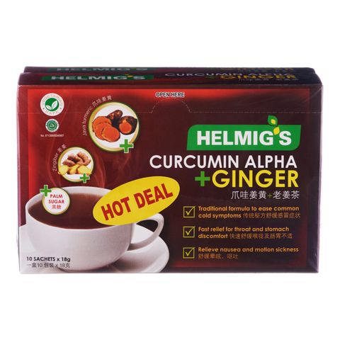 HELMIG CURCUMIN ALPHA GINGER 180G