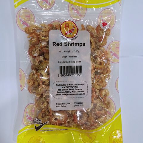 YCT KOI FISH BRAND RED SHRIMP 200G (Y)