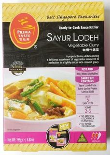 PRIMA RETAIL PK SAYUR LODEH 195G