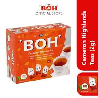 BOH CAMERON HIGHLANDS TEABAG (2G X100 TEABAG)