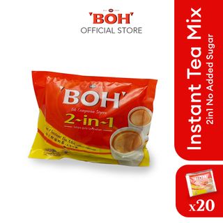 BOH 2IN1 INSTANT TEA MIX (11.5G X20STK)