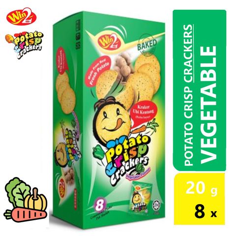 WIN2 POTATO CRISP VEGE (20G X 8) 160G