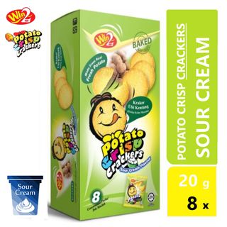 WIN2 POTATO CRISP SOUR CREAM (20G X 8) 160G