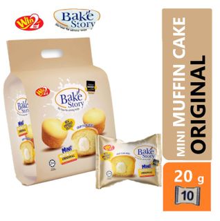 WIN2 BAKE MUFFIN CAKE ORIGINAL CREAM (20GX10) BAG