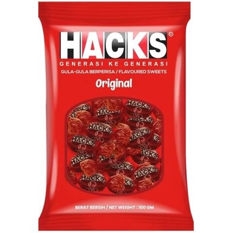 HACKS REULGAR COUGH LOZENGES 100G