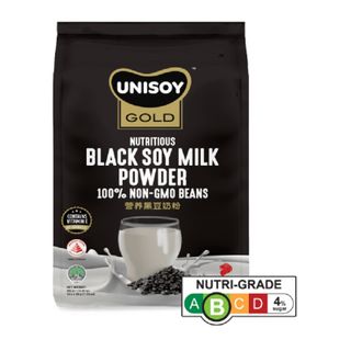 UNISOY ORGANIC BLACK SOYMILK PWDR SUGAR (B) 360G