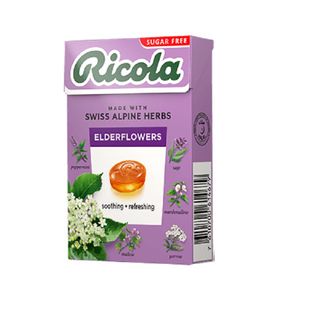 RICOLA ELDERFLOWERS LOZENGES 40G