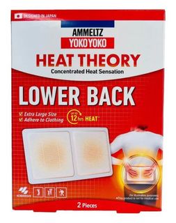 AMMELTZ YOKO HEAT THEORY PLASTER LOWER BACK (2PC)