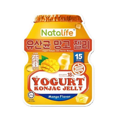 NATALIFE KONJAC JELLY MANGO YOGURT (20GX15S)