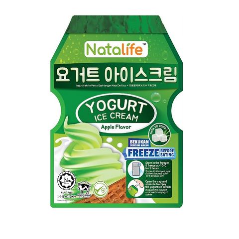 NATALIFE ICE CREAM APPLE YOGURT 60M