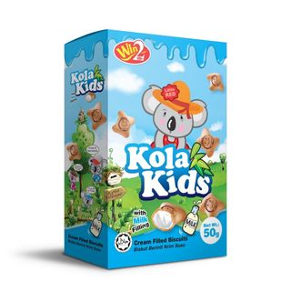 WIN2 KOLA KIDS VANILLA FILLED BISCUIT (50G)