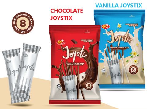 WIN2 JOYSTIX BISCUIT CHOCO FAMILY PACK (160G)