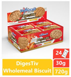 MYBIZ 720 DIGESTIVE WHOLEMEAL BISCUIT (720G)