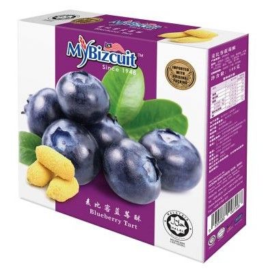 MYBIZ 108 BLUEBERRY TART COOKIES 108G