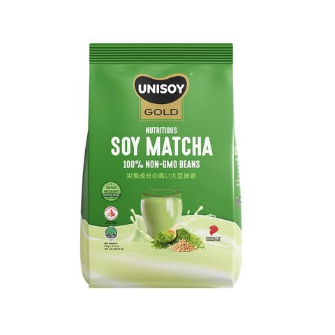 UNISOY ORGANIC SOY MATCHA PWDR 252G