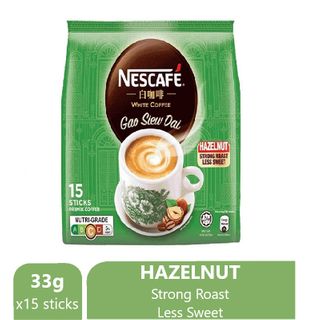 NESCAFE WHITECOF HAZELNUT GAO SD 495G (20/CTN)