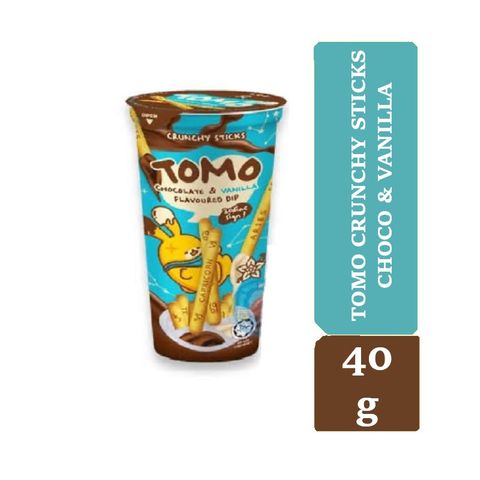 WIN2 TOMO CRUNCHY STICKS CHOCO & VANILLA 40G