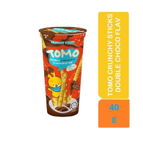 WIN2 TOMO CRUNCHY STICKS DOUBLE CHOCO 40G