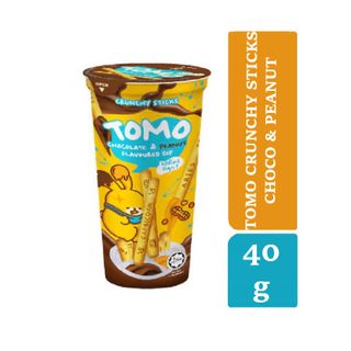 WIN2 TOMO CRUNCHY STICKS CHOCO &PEANUT 40G