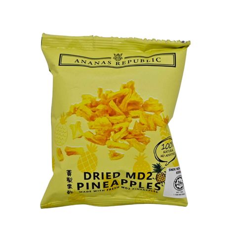 ANANAS REPUBLIC DRIED MD2 PINEAPPLE 70G