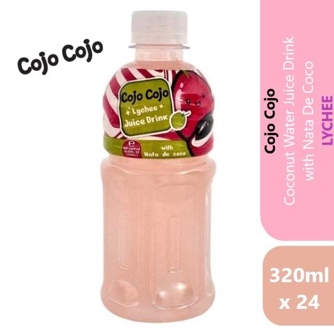 COJO COJO - LYCHEE JUICE DRINK 320ML (24/CTN)