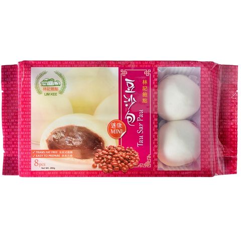 *FZ* LIM KEE RED BEAN BUN (PAU) 280G/18