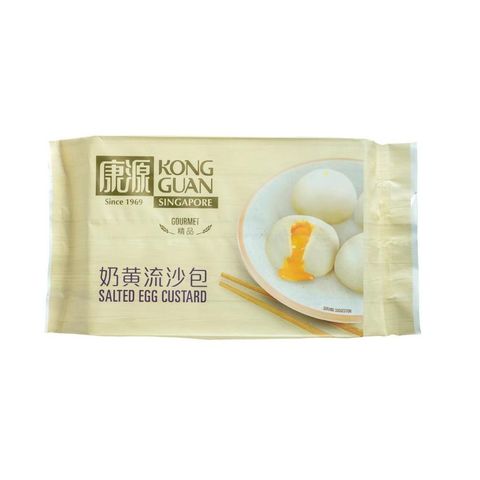FROZEN KONG GUAN SALTED EGG CUSTARD BUN 300G/15