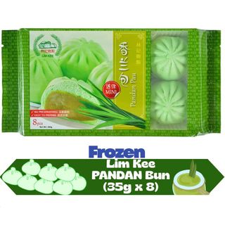 FROZEN LIM KEE PANDAN BUN (PAU) (8PC) 280G X 18