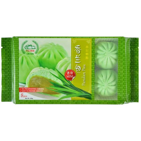 FROZEN LIM KEE PANDAN BUN (PAU) (8PC) 280G X 18