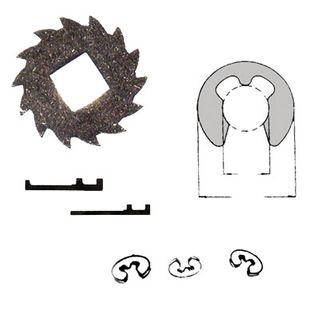 RETURN SPRINGS, E-CLIPS & WASHERS